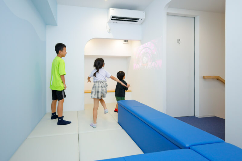 キッズスペースあります